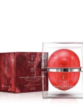 Predire Paris Red Wine Intensive Mask For Face, Neck & Chest New In Box & Sealed